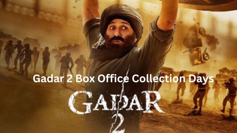 Gadar 2 Box Office Collection Day 1, 2, 3, 4, 5, 6, 7, 8